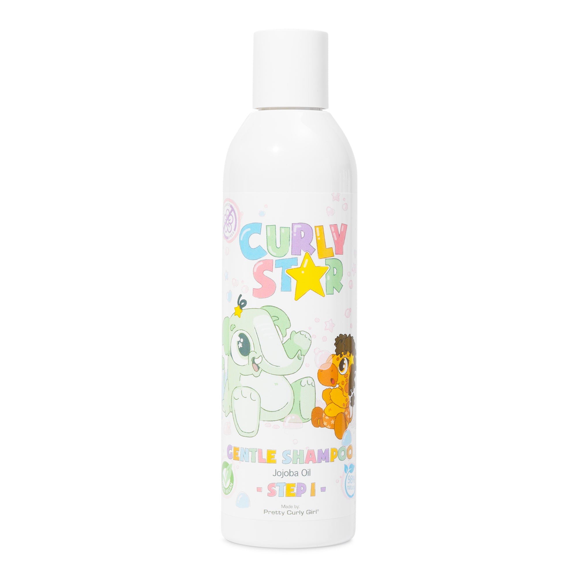 Curly Star - Gentle Shampoo 250ml - Fragrance Free